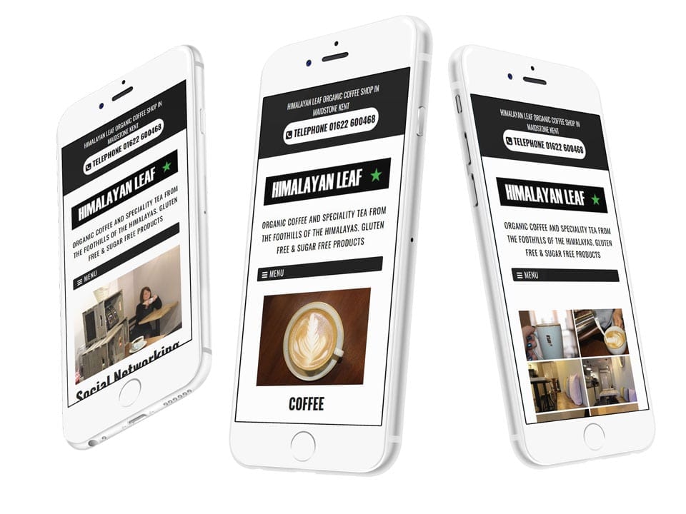 Coffee Shop Web Design