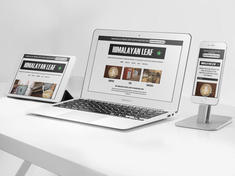 Coffee Shop Website Design
