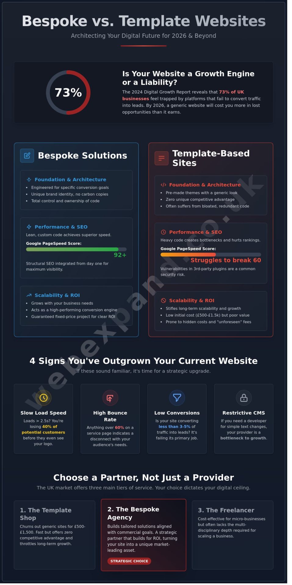 Website Design Company: How to Choose a Strategic Partner for Growth in 2026 - Infographic