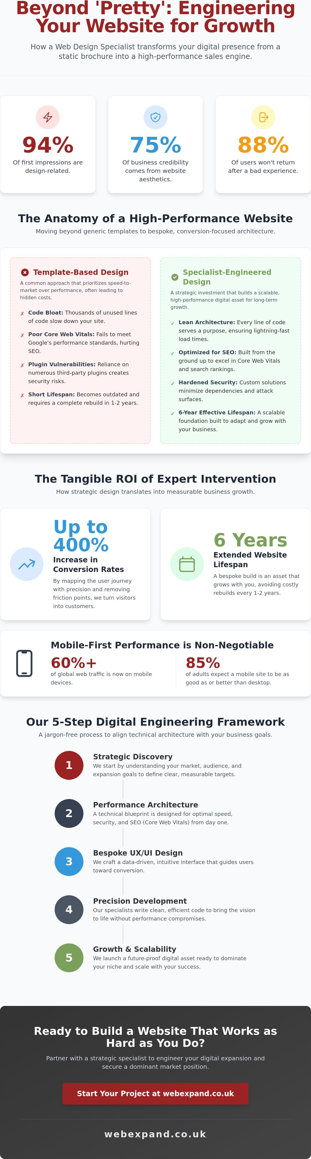 Web Design Specialist: Engineering Business Expansion in 2026