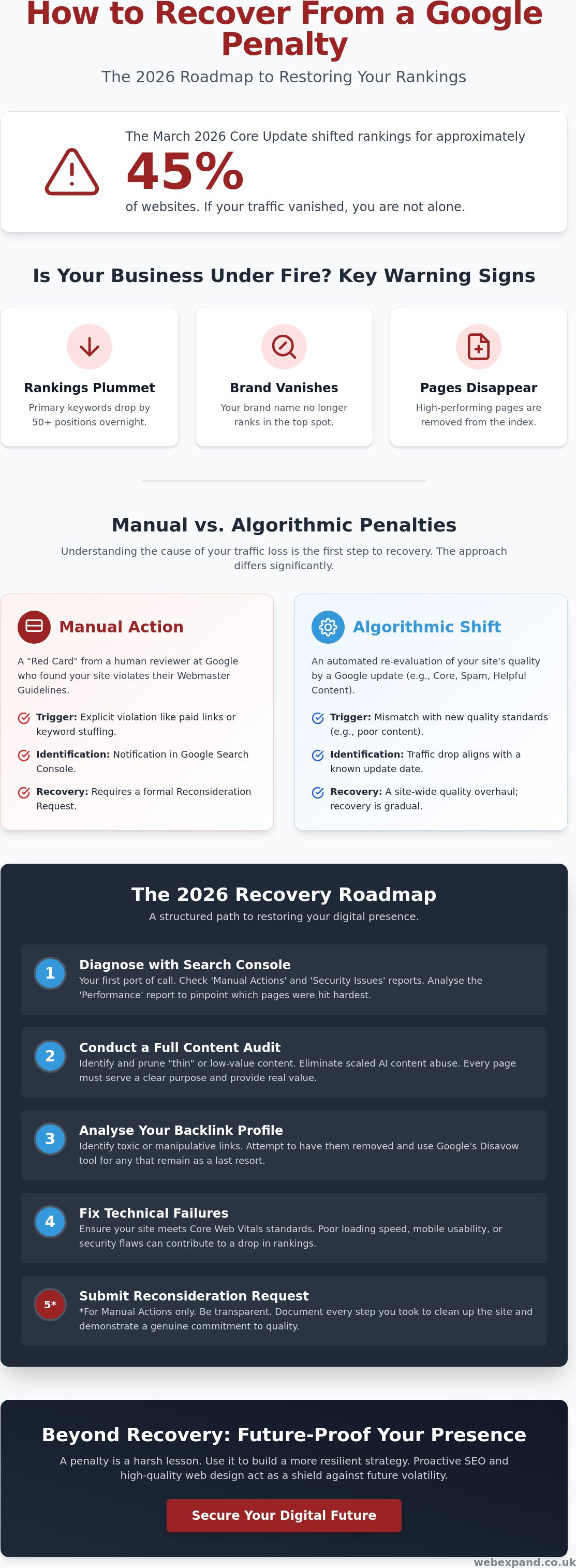 How to Recover from a Google Penalty: A Strategic Guide for UK Businesses
